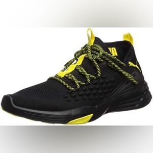 NWOT Puma Black and Yellow Athletic Shoes
